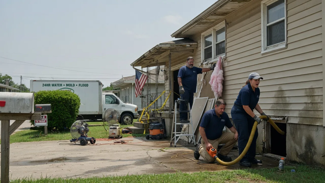 Water Damage Repair in Beverly, KS near me